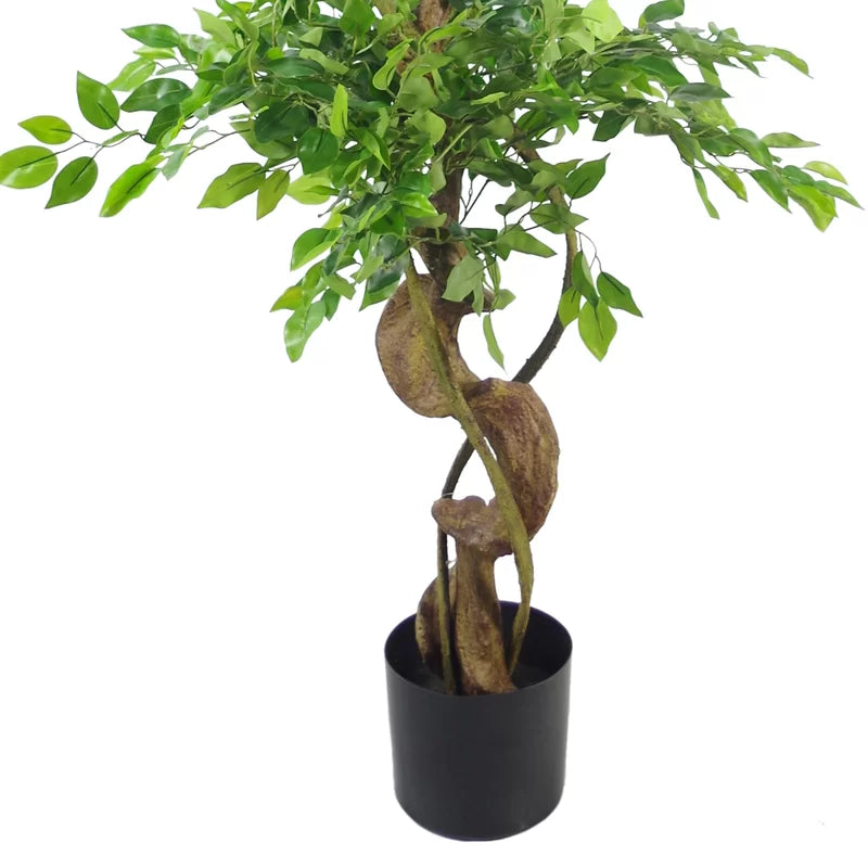 Faux Ficus Tree in Pot Liner