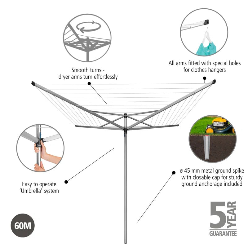 Rotary Clothes Line by Brabantia
