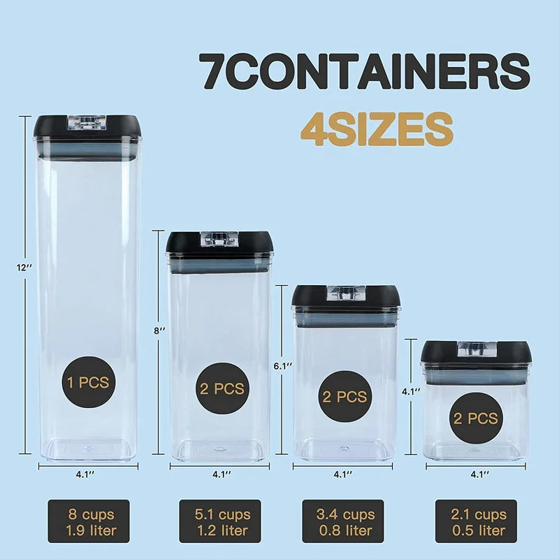 Set of 7 Containers
