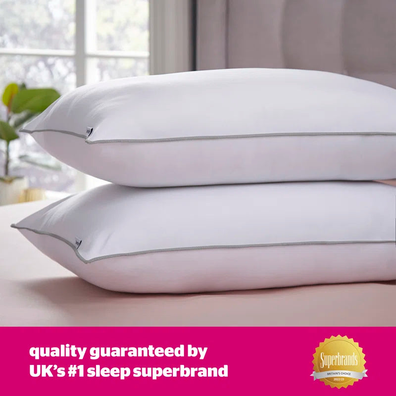 Silentnight Luxury Finish Ultrabounce Soft Medium Support Pillows (Set of 4)