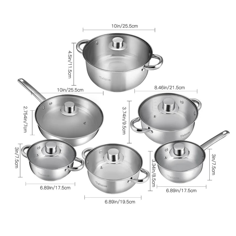 Stainless Steel Cookware Set