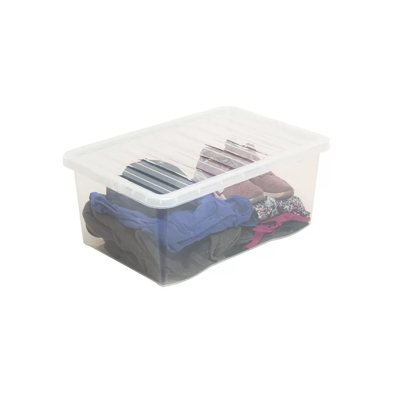 Plastic Storage Boxes (Set of 5)