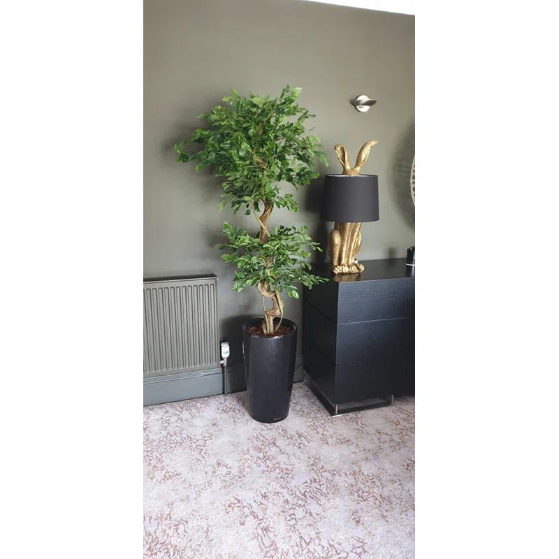 Faux Ficus Tree in Pot Liner