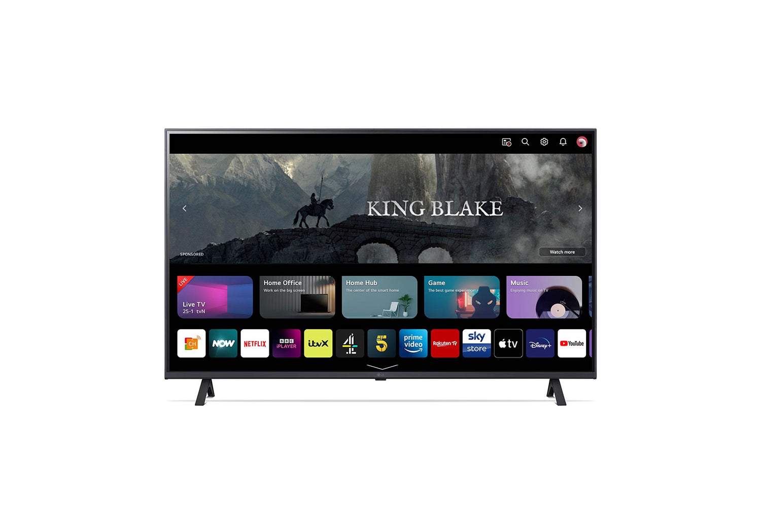 LG 43UR78006LK TV 43 inch 4K Smart UHD TV