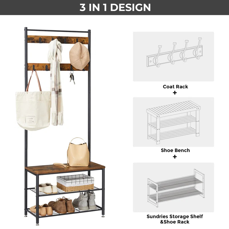 Bench and Shoe Storage