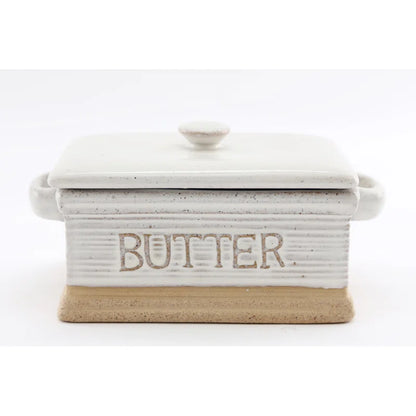 Ceramic Butter Dish by Brambly Cottage