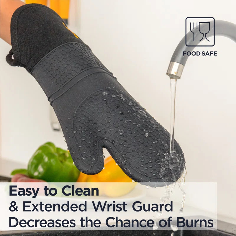 Silicone Oven Mitts for Cooking