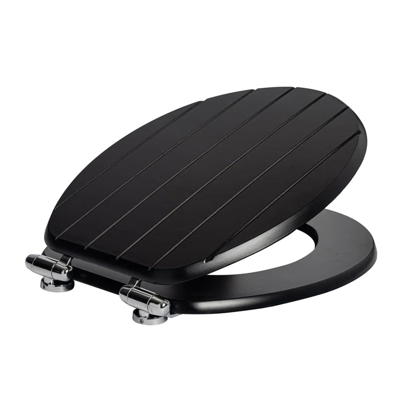 Wooden Soft Close Toilet Seat