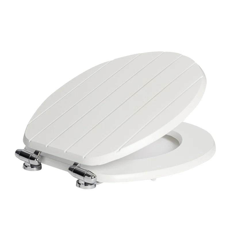 Wooden Soft Close Toilet Seat