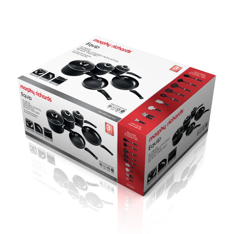 Aluminium Non Stick Cookware Set by Morphy Richards