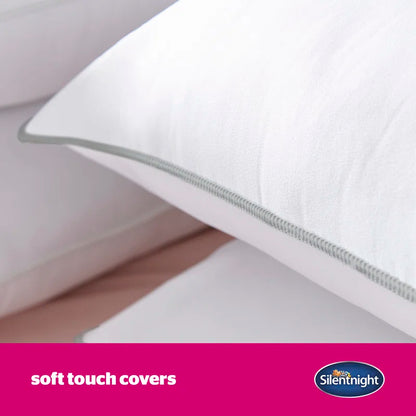 Silentnight Luxury Finish Ultrabounce Soft Medium Support Pillows (Set of 4)