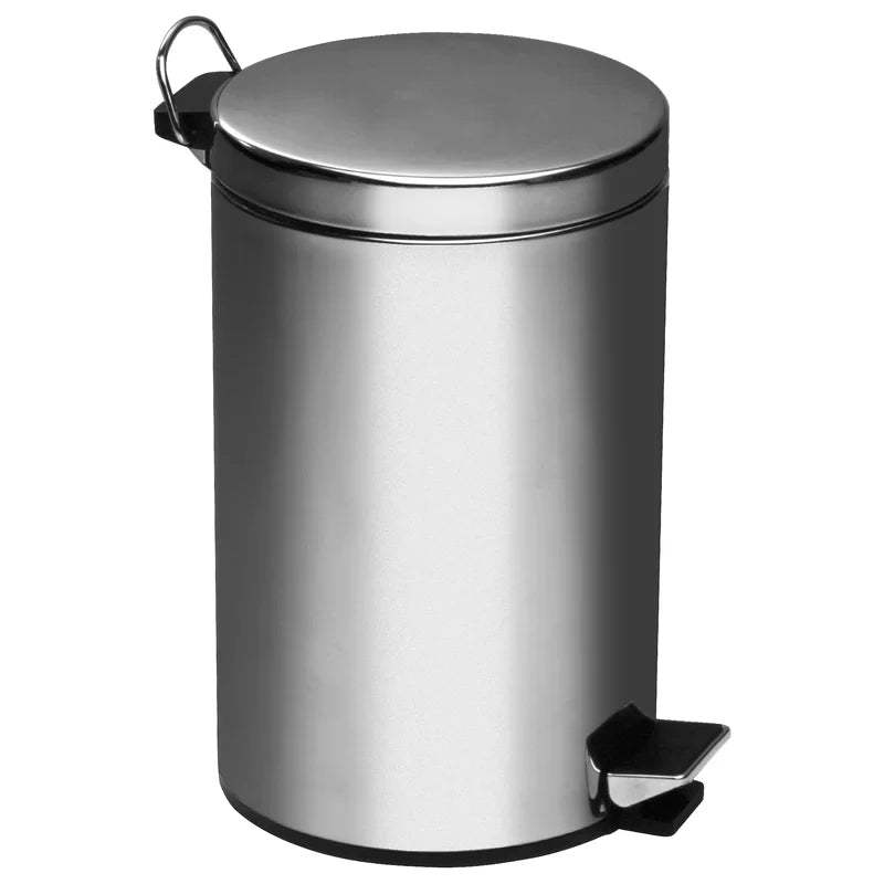 Steel Step On Rubbish Bin - 3L
