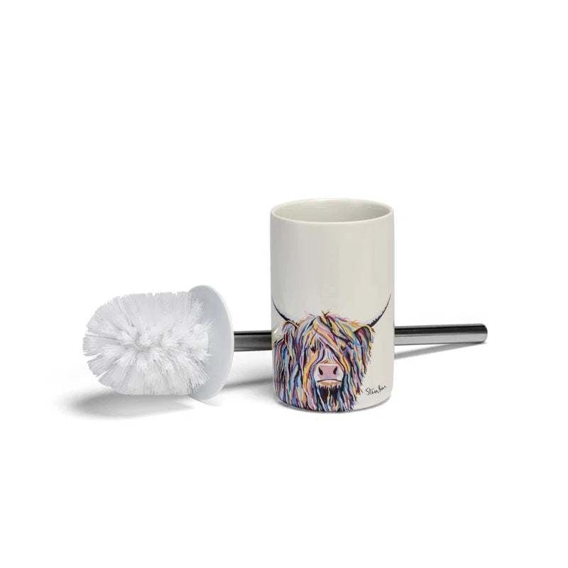 Toilet Brush &amp; Holder by Steven Brown Mccoo