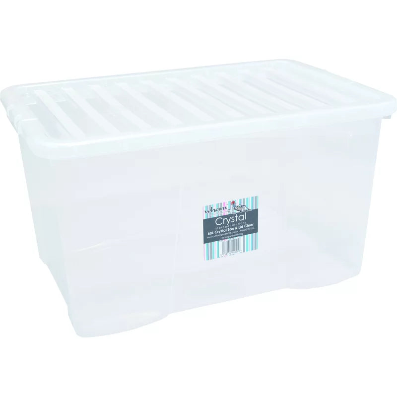 Plastic Storage Boxes (Set of 3)