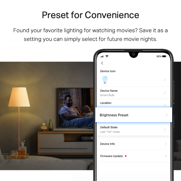 Smart WIFI bulb (Tapo L510)